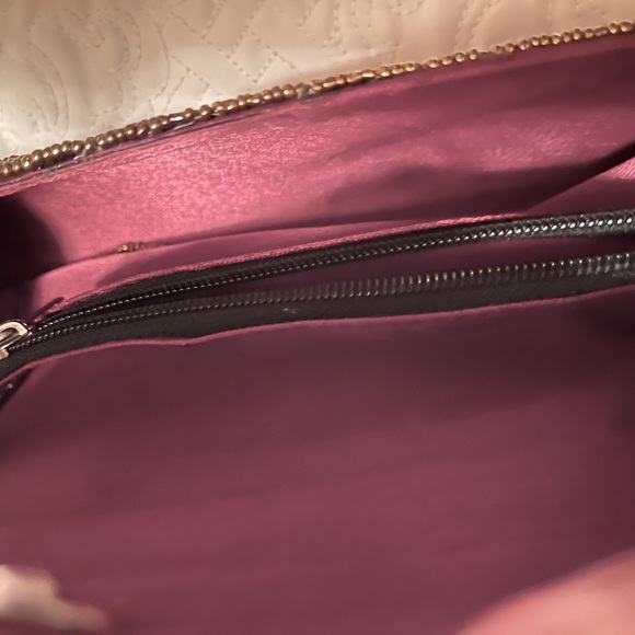 Host Pick Handcrafted Burgundy & Beaded Accented Evening Bag - Picture 2 of 2